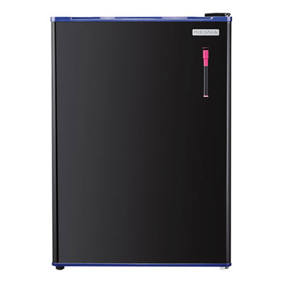 insignia 2.6 cu ft free standing bar fridge