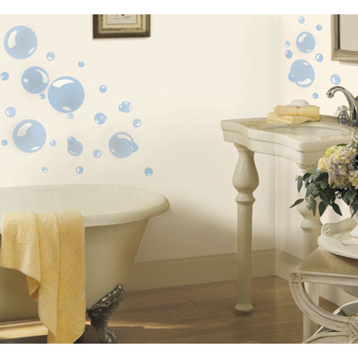 Image of RoomMates Bubbles Peel & Stick Wall Decals
