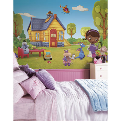 Image of RoomMates Doc McStuffins XL Wallpaper Mural