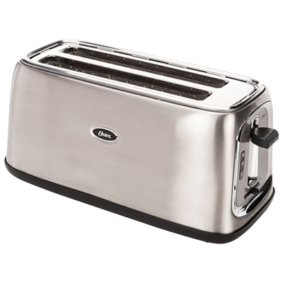 Oster TSSTTRJB30 4-Slice Toaster - Stainless Steel