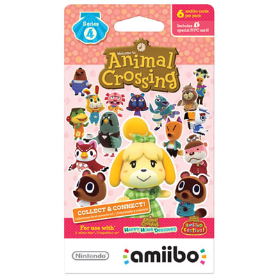 Image of amiibo Animal Crossing Cards Series 4 - Only at Best Buy