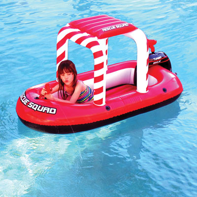 Image of Blue Wave Sports Rescue Squad Inflatable Pool Boat