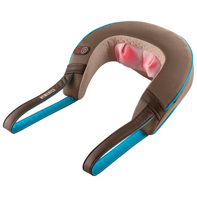 HoMedics Shiatsu Neck Massager (NMS-230-CA) - Brown/Beige/Blue Ive had two neck surgeries and need help getting the knots out in between massages