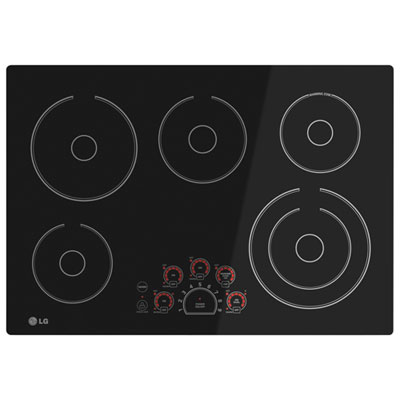 Image of LG 30   5-Element Electric Cooktop (LCE3010SB) - Black