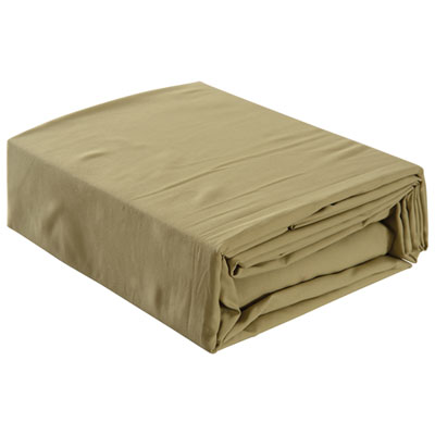 Gouchee Design Microfibre Sheet Set - King - Pale Olive