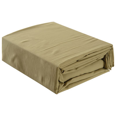 Image of Gouchee Design Microfibre Sheet Set - Queen - Pale Olive