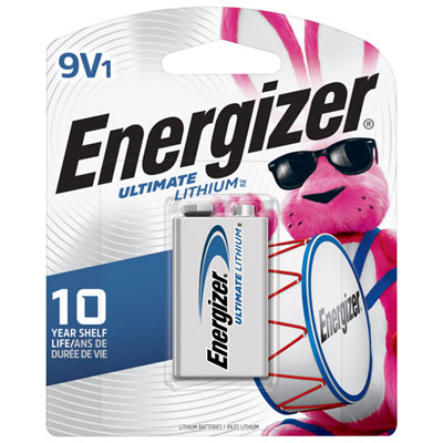 Energizer Ultimate Lithium 9V Battery [This review was collected as part of a promotion