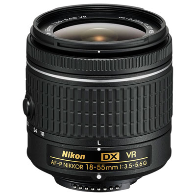 Nikon NIKKOR 18-55mm f/3.5-5.6G VR AF-P DX Lens