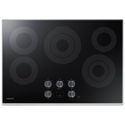 Image of Samsung 30   5-Element Electric Cooktop (NZ30K6330RS/AA) - Stainless Steel