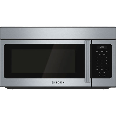 Image of Bosch 300 Series Over-the-Range Microwave - 1.6 Cu. Ft - Stainless Steel