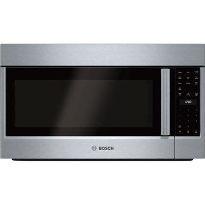 Image of Bosch 500 Series Over-the-Range Microwave - 2.1 Cu. Ft - Stainless Steel