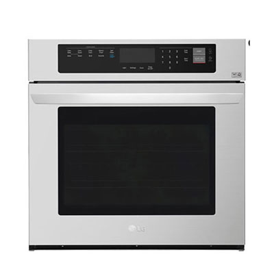 "LG 30"" 4.7 Cu. Ft. True Convection Electric Wall Oven (LWS3063S) - Stainless Steel - Open Box - Perfect Condition"