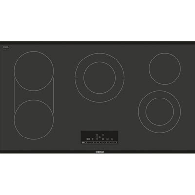 Image of Bosch 36   5-Element Electric Cooktop (NET8668UC) - Black - Clearance