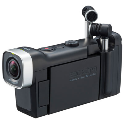 Image of Zoom Q4N HD Flash Memory Camcorder - Black