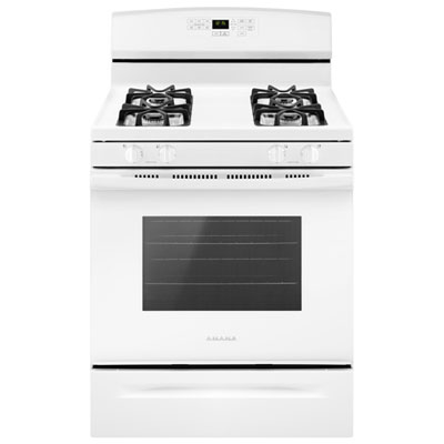 Amana 30" 5.0 Cu. Ft. Self-Clean Freestanding Gas Range (AGR6603SFW) - White This Amana range is just what I wanted