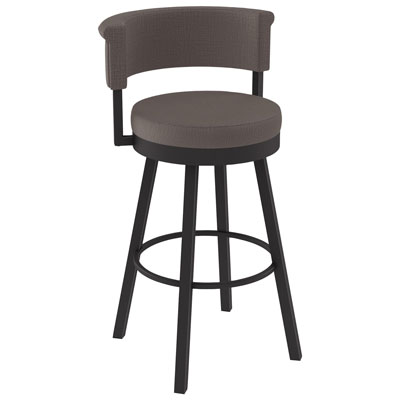 Tabouret De Bar Contemporain À Hauteur De Bar Rosco - Cuivré-Ardoise