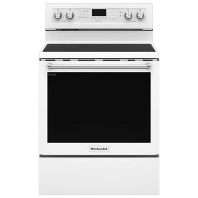 KitchenAid 30" Convection Freestanding Smooth Top Electric Range - Open Box - Perfect Condition