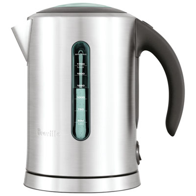 Image of Breville The Soft Top Pure Electric Kettle - 1.7L - Silver