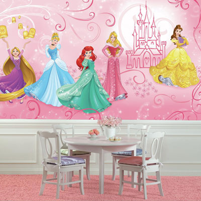 Image of RoomMates Disney Princess Enchanted 6' x 10.5' Wallpaper Mural