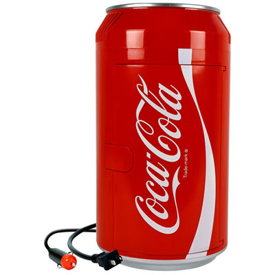 Image of Koolatron Coca-Cola Can 0.35 Cu. Ft. Freestanding Bar Fridge (CC12)