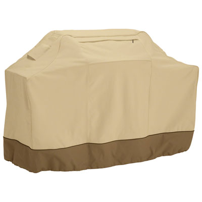 Classic Accessories Veranda Water Resistant BBQ/Grill Cover - 70" x 48" x 24" - Beige