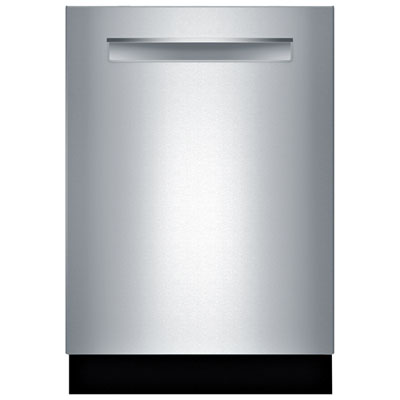 Image of "Bosch 500 Series 24"" 44dB Built-In Dishwasher with Stainless Steel Tub & Third Rack -Stainless Steel"