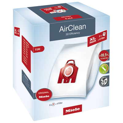 Image of Miele AirClean Vacuum Filter & Bags (3D F/J/M Value Pack)