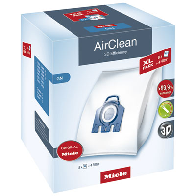 Image of Miele AirClean Vacuum Filter & Bags (3D G/N Value Pack)