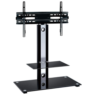 Image of TygerClaw TV Stand with 32   - 42   Fixed TV Mount - Black