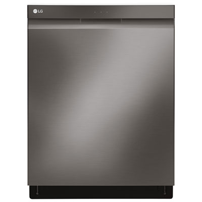 Image of "LG 24"" 44dB Built-In Dishwasher with Stainless Steel Tub & Third Rack (LDP6797BD) - Black Stainless"