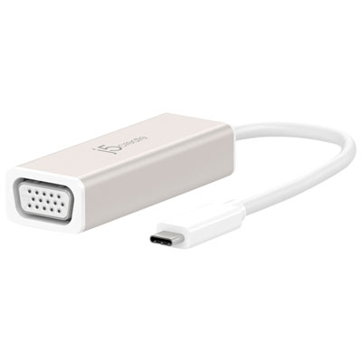 Adaptateur Usb-C À Vga De 0,15 M (0,49 Pi) De J5Create (Jca111)