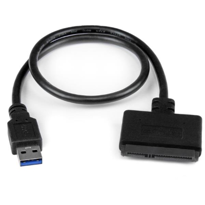 Cabling - CABLING Cable Adapter - USB 3.0 Adaptateur Lecteur Disque Dur  Triple Port pour 2.5/3.5 IDE et SATA HDD/SSD - Convertisseur Audio et  Vidéo - Rue du Commerce