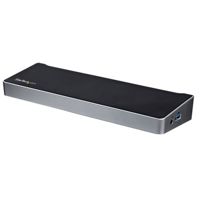 StarTech Triple Monitor USB 3.0 4K Docking Station (USB3DOCKH2DP) - Black Best of both worlds