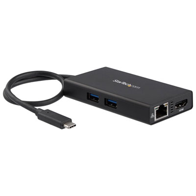 StarTech USB-C Multiport Hub with Power Delivery (DKT30CHPD) 