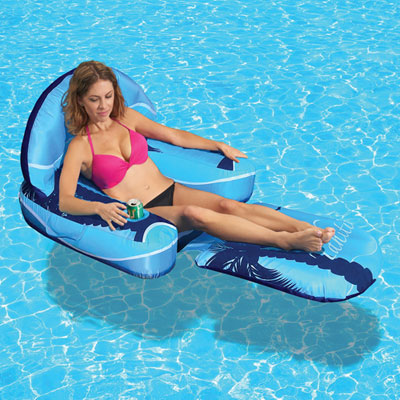 Blue Wave Drift Escape Inflatable, Pool Float Chairs Canada