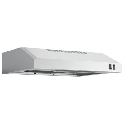 GE 24" Under Cabinet Range Hood (JVX3240SJSSC) - Stainless Steel Price is good and it Looks great but