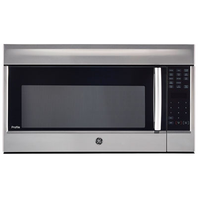 Image of GE Profile Over-The-Range Convection Microwave - 1.8 Cu. Ft. - Stainless Steel
