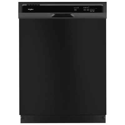 Image of "Whirlpool 24"" 55dB Built-In Dishwasher (WDF330PAHB) - Black"