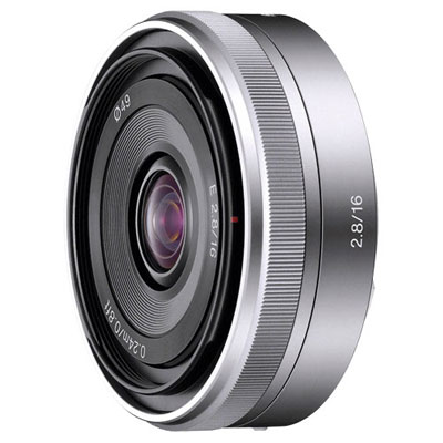 Open Box - Sony E-Mount APS-C 16mm f/2.8 Wide Angle Prime Lens