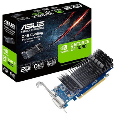 Carte Graphique Geforce Gt 1030 Gddr5 De 2 Go D'asus