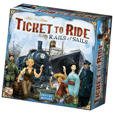 Image of Ticket to Ride: Rails & Sails Board Game