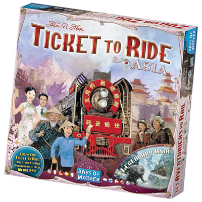 Image of Ticket to Ride Expansion: Asia