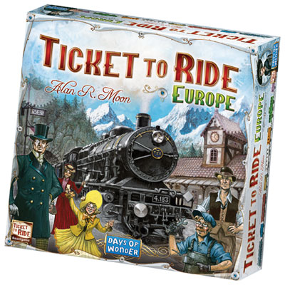 Image of Ticket to Ride: Europe Board Game