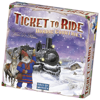 Image of Ticket to Ride: Nordic Countries Board Game
