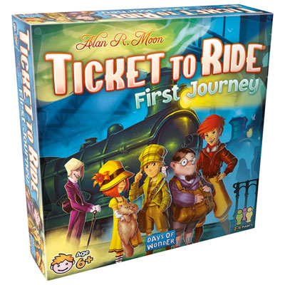 Image of Ticket to Ride: First Journey Board Game