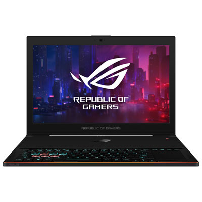 "ASUS ROG Zephyrus GX501 15.6"" 120Hz Gaming Laptop - Intel Core i7-7700HQ - 16GB DDR4 - 512GB SSD - GTX 1080 - Windows 10 Pro - Black"