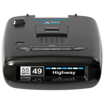 Escort X80 Radar Detector with Bluetooth