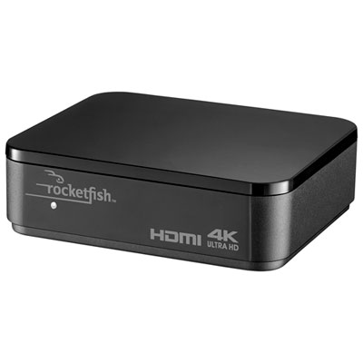 Rocketfish 2-Output HDMI Splitter with 4K and HDR Pass-Through - Only at Best Buy RocketFish 2 Output HDMI Splitter