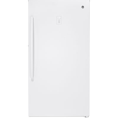 GE 17.3 Cu. Ft. Frost Free Upright Freezer (FUF17DLRWW) Great freezer