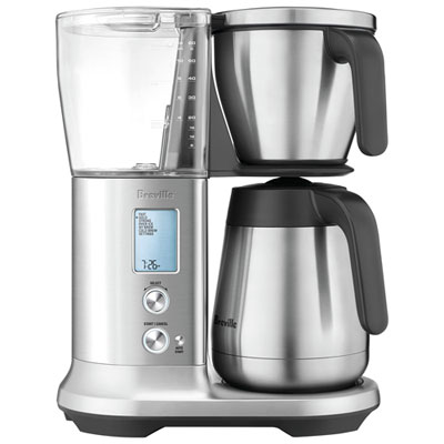 Image of Breville Precision Thermal Coffee Maker - 12-Cup - Silver
